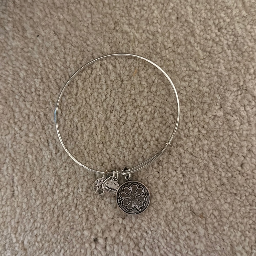 Alex and Ani Four Leaf Clover Bangle